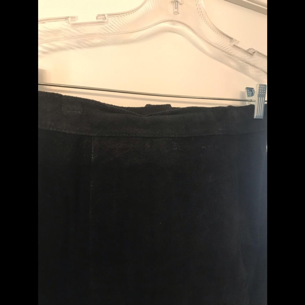 Global Identity GIII Vintage Suede Leather Skirt - Picture 14 of 16